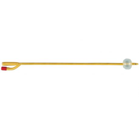 Cathéter de Foley 2 voies latex - 5-10 mL