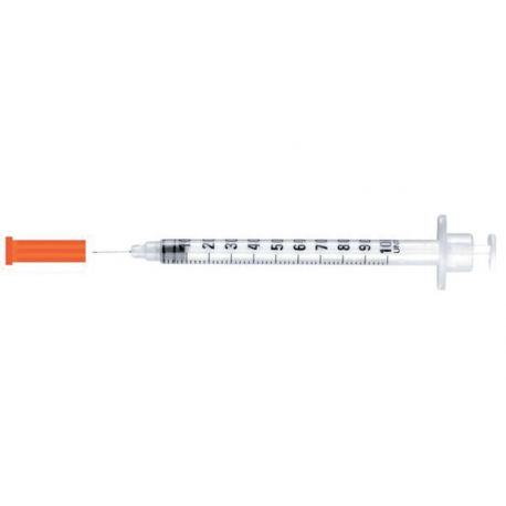 Seringue à Insuline 30G - 0,5 ml - Boite de 100