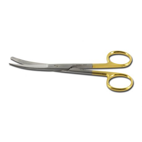 Ciseaux Ligne Gold Courbes Mousse/Pointu - 14.5 cm