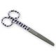 Ciseaux Droits en Acier Inox - Ronds/Pointus - 14cm
