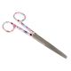 Ciseaux Droits en Acier Inox - Ronds/Pointus - 14cm