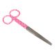 Ciseaux Droits en Acier Inox - Ronds/Pointus - 14cm