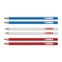 Crayons Cutanés Gima - Couleurs Mixtes - Boite de 6