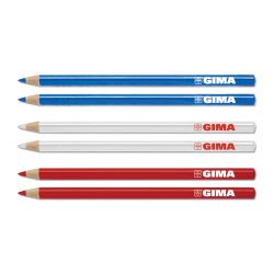 Crayons Cutanés Gima - Couleurs Mixtes - Boite de 6