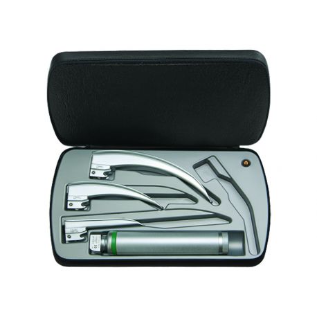 Set Laryngoscope F.O. Heine Classic + - 3 Lames 