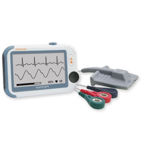 Moniteur de signes vitaux avec Holter ECG Checkme Pro avec Bluetooth