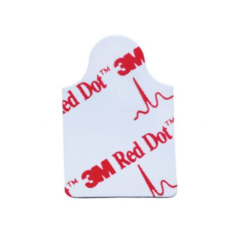 Electrodes 3M Red Dot 2330 - Pré-gélifiées - Boite de 100