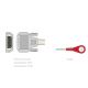 Câble Patient ECG 2.2m - Snap - Compatible avec Biocare, Edan, Nihon et Autres