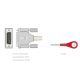 Câble Patient ECG 2.2m - Snap - Compatible avec Camina, Colson, ST et Autres