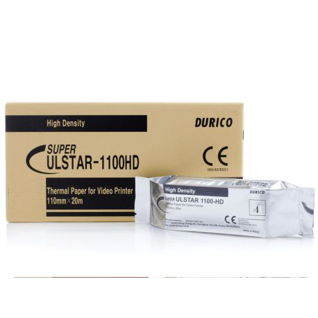 Papier pour Imprimante Vidéo Durico Compatible Sony UPP-110HD - Boite de 5