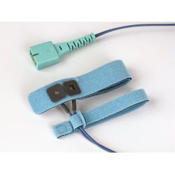 Sonde SpO2 Réutilisable (Type D 0.9 m) pour K12, K15 et OXY 110 - Néonatal