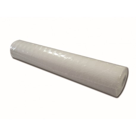 ROULEAUX DE PAPIER DOUBLÉE DE POLYÉTHYLÈNE - 50 cm x 50 m - blanc