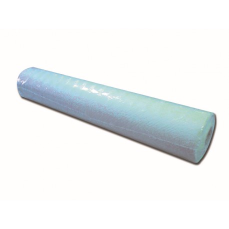 ROULEAUX DE PAPIER DOUBLÉE DE POLYÉTHYLÈNE - 50 cm x 50 m - bleu clair