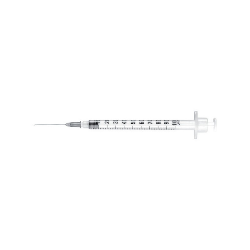 Seringue à insuline 1ml 25G x100