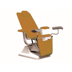 FAUTEUIL GYNÉCOLOGIQUE GYNEX - métal abricot