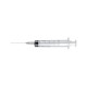 Seringue 3 Pièces avec Aiguille 21G - 20ml - CL Excentrique - Boite de 50