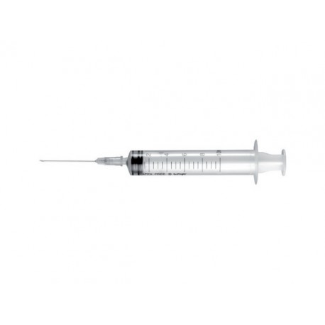 Seringue 3 Pièces avec Aiguille 21G - 20ml - CL Excentrique - Boite de 50