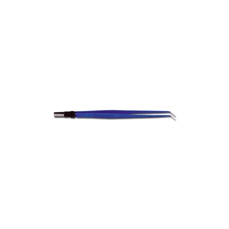 PINCES BIPOLAIRES - coudée - 15 cm - pointes 0.3 mm