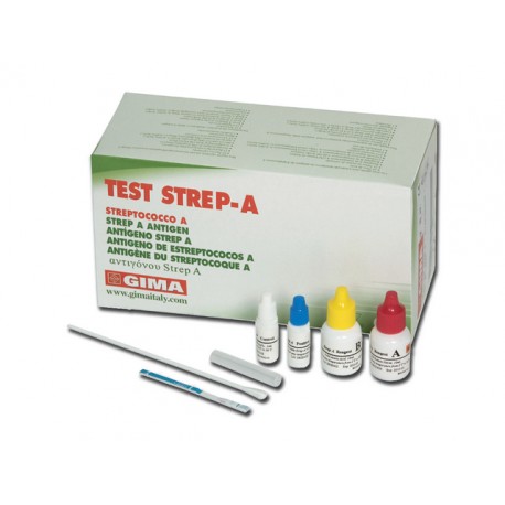 STREP-A - bandelette - boïte de 25 tests