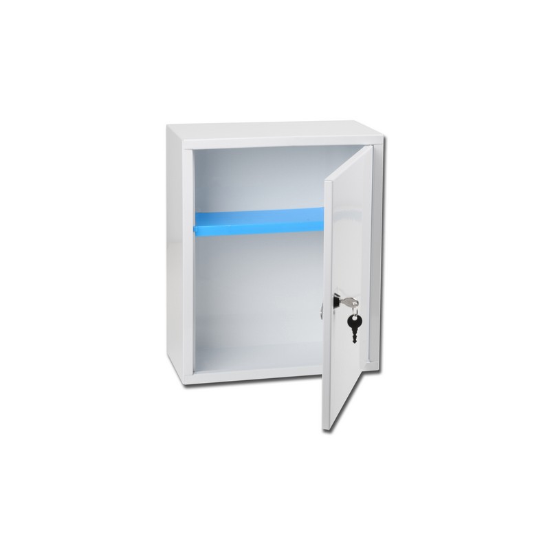 ARMOIRE MÉTALLIQUE vide 370 x 300 x 140 mm Matériel Médical