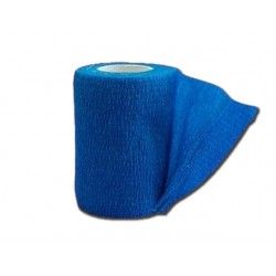 BANDE ÉLASTIQUE COHÉSIVE TNT - 4.5 m x 7.5 cm - bleu