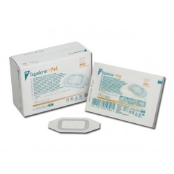 3M TEGADERM + COMPRESSE - 5 x 7 cm - stérile