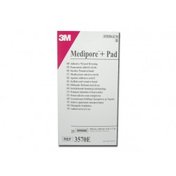 MEDIPORE 3M + PAD - 10 x 20 cm