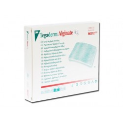 3M TEGADERM ALGINATE AG 10 x 10 cm à largent