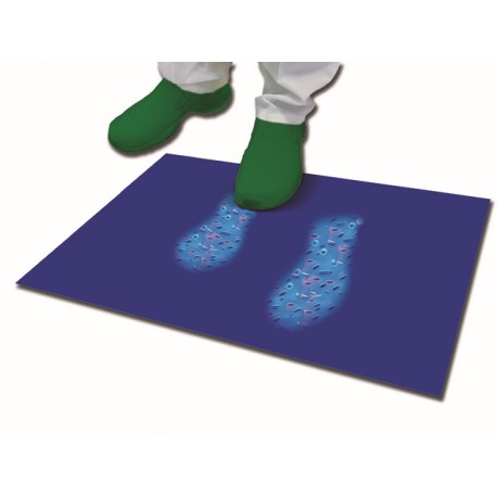 TAPIS DÉCONTAMINANT - 60 x 90 cm - bleu