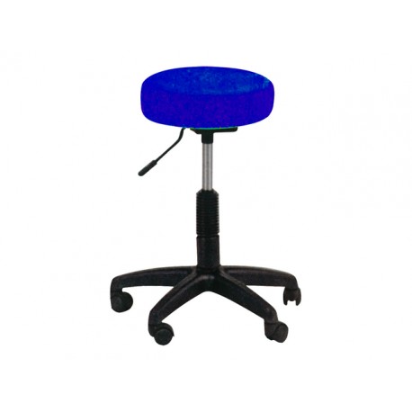 TABOURET EN SKAY AVEC HAUTEUR RÉGLABLE - noir