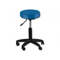 TABOURET EN SKAY AVEC HAUTEUR RÉGLABLE - bleu