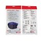 MASQUE CHIRURGICAL FILTRANT 98% 3 ÉPAISSEURS type II avec élastiques