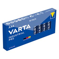 Piles Alcalines Varta Industrial - Ministilo AAA - Boite de 10