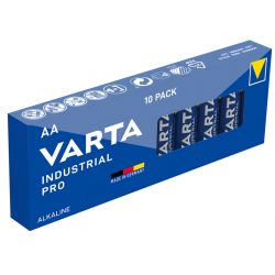 Piles Alcalines Varta Industrial - Stilo AA - Boite de 10