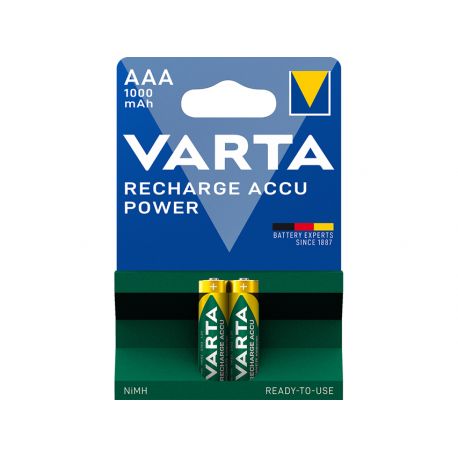 Piles Rechargeables Varta Power Play - Ministilo AAA