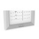 Tableau Optométrique Ultra-Fin LED - Décimal Mixte