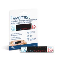 Thermomètre Frontal Fevertest - Boite de 10